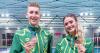 Caldwell and Le Roux secure double bronze for SA at Belarus Swimming Cup