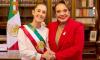 Claudia Sheinbaum Welcomes Honduran President Xiomara Castro in Mexico City