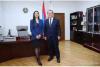 RA Human Rights Defender addresses show trials of Armenian prisoners  in Baku at meeting with OSCE official 
