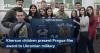 Kherson children present Prague film award to Ukrainian military