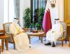 Amir receives invitation from Bahrain's King to participate in GCC Summit