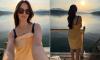 Harry Styles' sister Gemma braves cold waters as she shares throwback snaps from a lavish trip to Austria