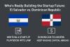 Who’s really building the startup future: El Salvador vs. Dominican Republic
