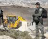 The occupation demolishes an agricultural room and bulldozes land in Hebron