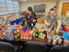 Community Generosity Helps NCPS Student Services Annual Food Drive Support 25 Families