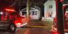 Delaware Ave. home burns, crews protect nearby homes from fire spreading further