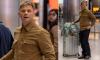 Jeff Brazier is seen for the first time since confirming his split from wife Kate as he ditches his wedding ring and jets back to the UK after filming in Iceland
