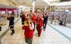 A marching band, Santa and vendors: How one Lehigh Valley mall lures shoppers on Small Business Saturday
