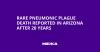 Rare Pneumonic Plague Death Reported in Arizona After 20 Years