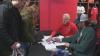 Ernie Clement signs autographs for hometown fans in Rochester