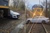 Woman survives after freight train collision pushes her car nearly 500 yards