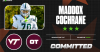 OT Maddox Cochrane completes flip from Wisconsin to Virginia Tech