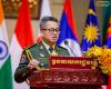 Cambodia’s Defense Minister Joins Laos National Day 50th Anniversary in Vientiane