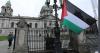'Chaos' as armed police called to city hall as Palestinian flag raised