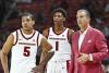 Talented freshmen, backcourts key for both sides in Arkansas basketball&#x27;s game vs. Louisville