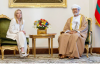 His Majesty Sultan Haitham meets Italian Prime Minister Giorgia Meloni on GCC Summit sidelines
