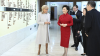 Peng Liyuan, Brigitte Macron visit Beijing theatre