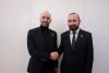 Mirzoyan and Haddad discussed the work on the Armenia-EU