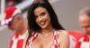 WORLD CUP WONDER: Ex-Miss Croatia who loves wearing skimpy outfits was stopped by security at World Cup