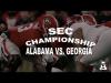 Alabama vs Georgia | 2025 SEC Championship Hype Trailer – Crimson Tide’s Road to the CFP