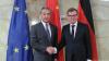Germany's foreign minister travels to China to mend fences