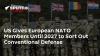 US Gives European NATO Members Until 2027 to Sort Out Conventional Defense
