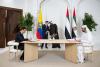 Sheikh Mohamed discusses bilateral cooperation with Ecuadorian President