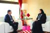 Al-Misnad meets Azerbaijan official