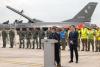 Argentina celebrates arrival of first F-16s from Denmark