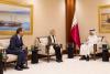 Prime Minister and Minister of Foreign Affairs Meets Members of The Elders during Doha Forum