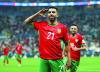 Berkaoui strike sends Morocco to quarter-finals