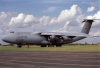 Two military aircraft from the U.S. land in the Dominican Republic
