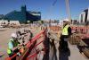 A’s Las Vegas ballpark: Media gets first tour of stadium under construction