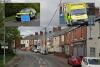 Road closed and emergency services on the scene after 2 cars reportedly collide with house in Sunderland