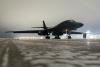 U.S. Air Force B-1B bombers return to a rebuilt runway powering future B-21 Raider missions