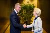New Czech PM Babis Meets European Commission President Von der Leyen in Brussels