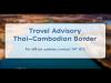 Travel across Thailand remains normal despite heightened security near Cambodia border
