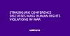 Strasbourg Conference Discusses Mass Human Rights Violations in War