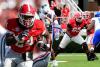 Two Georgia football players, including star freshman, arrested weeks before CFP game