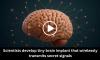 Scientists develop tiny brain implant that wirelessly transmits secret signals