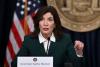 New York Governor Kathy Hochul signs a sweepstakes casino ban into law