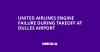 United Airlines Engine Failure During Takeoff at Dulles Airport