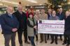 Proceeds of Ballinakill Vintage Indoor Motor Show presented to Laois Hospice