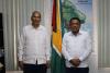IICA Director, Mustapha discuss developments in Guyana’s agri sector 