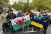 Welsh miners appear on Ukrainian TV show delivering aid to front line