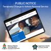 Cayman: Temporary Change to Vehicle Renewal Services