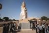 Egypt unveils restored colossal statues of King Amenhotep III at Luxor mortuary temple