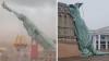 'Foreshadowing': Statue of Liberty gets toppled due to strong wind, not in New York, but in Brazil
