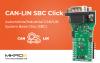 MIKROE launches CAN-LIN SBC Click for EV and automotive networking