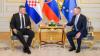 President Hosts Croatian Counterpart in Bratislava